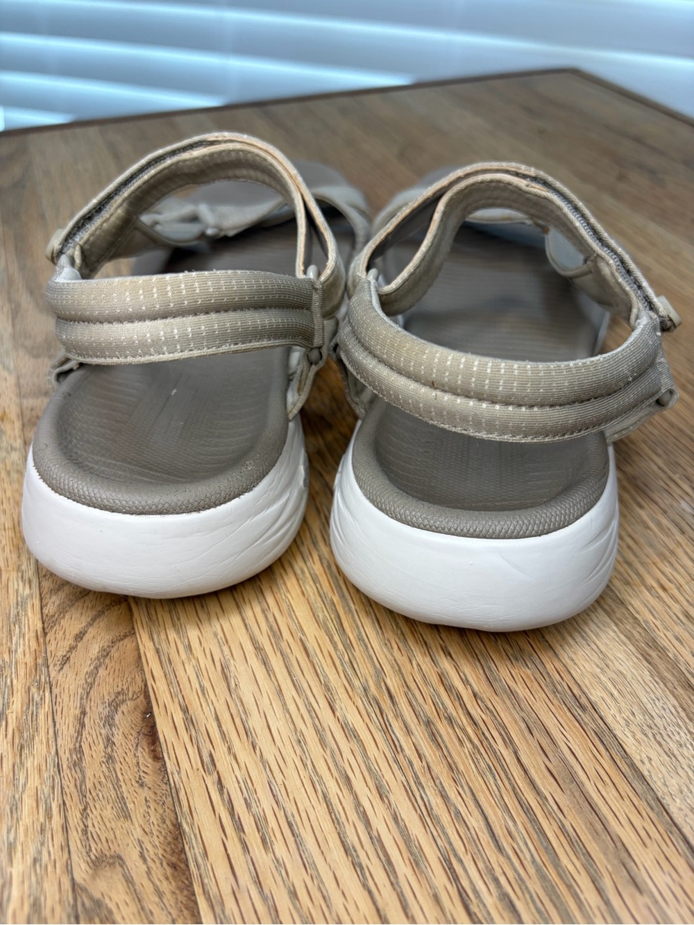 Skechers Women's Taupe/Gray Strappy Sport Sandals - Picture 5 of 13